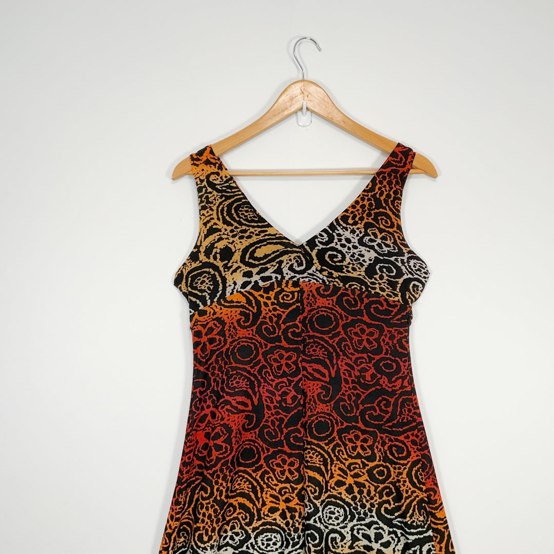 JV Selection Australia - Boho Maxi Dress XL – Multicolour Paisley Print