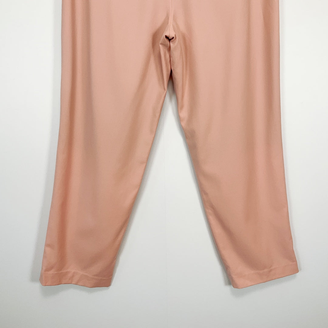 SPORTSCRAFT -  Peach Wool Blend Tailored Pants