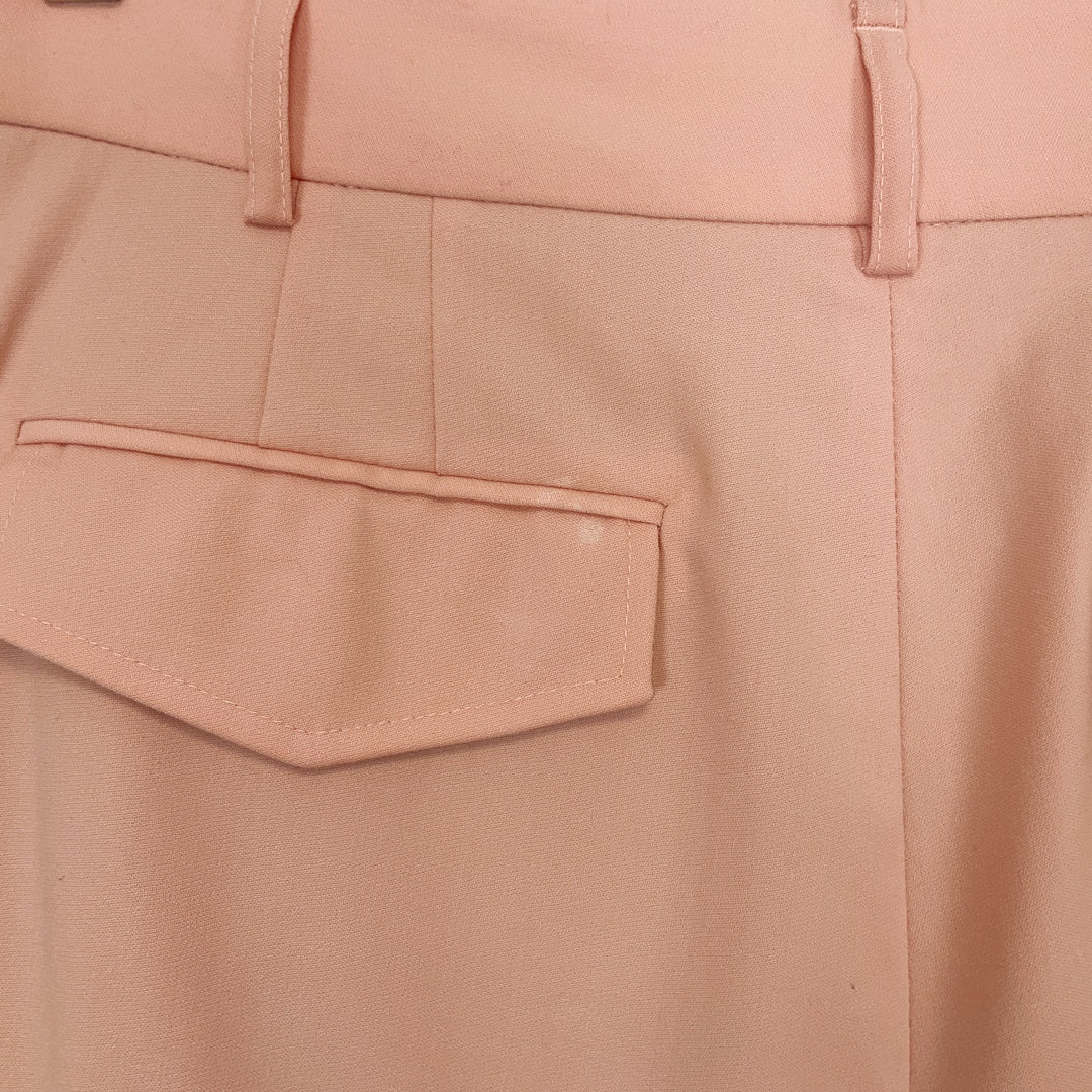 SPORTSCRAFT -  Peach Wool Blend Tailored Pants