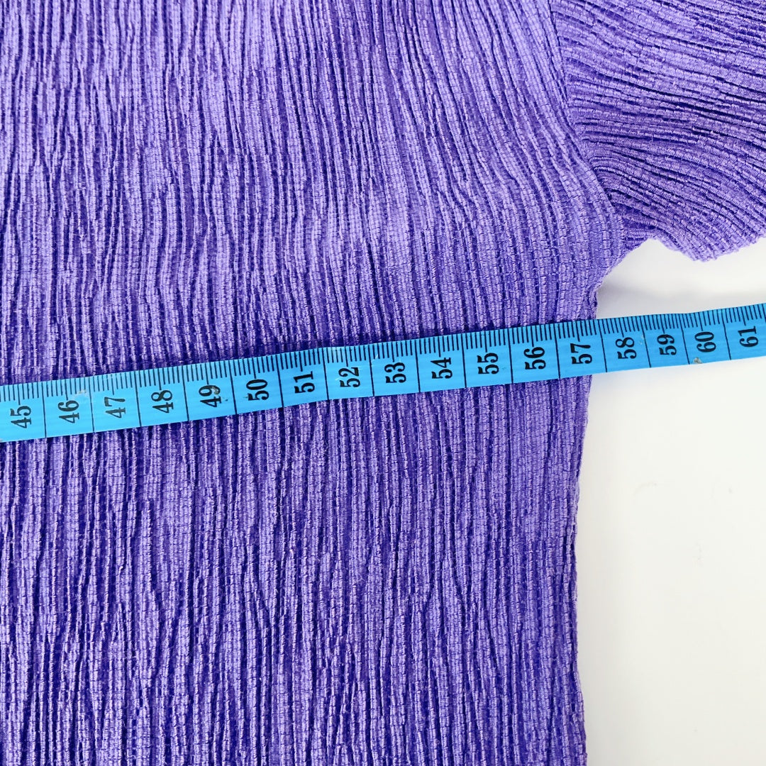STATE OF PLAY - Purple Knit Top