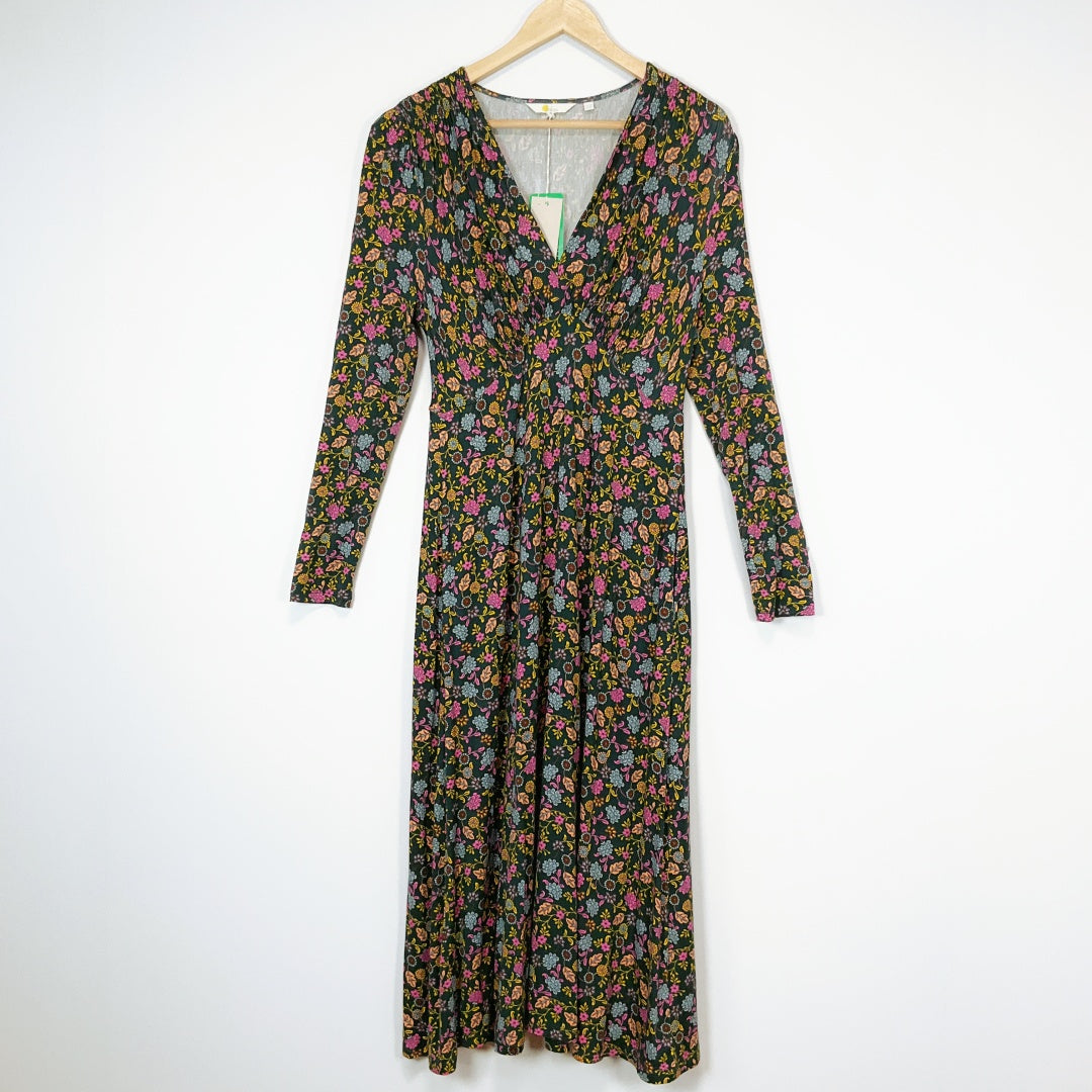 BODEN Floral Long Sleeve Maxi Dress – UK 12