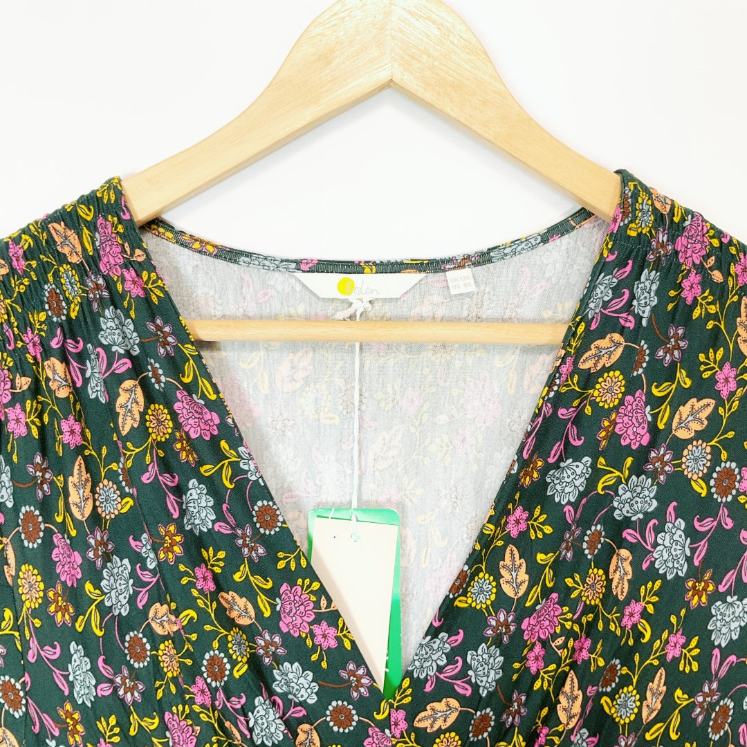 BODEN Floral Long Sleeve Maxi Dress – UK 12