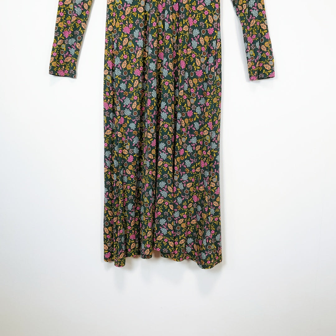 BODEN Floral Long Sleeve Maxi Dress – UK 12