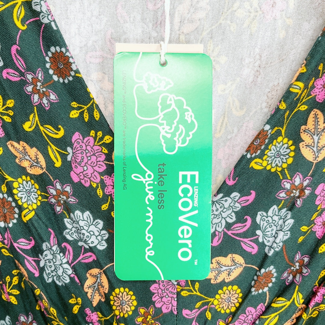 BODEN Floral Long Sleeve Maxi Dress – UK 12