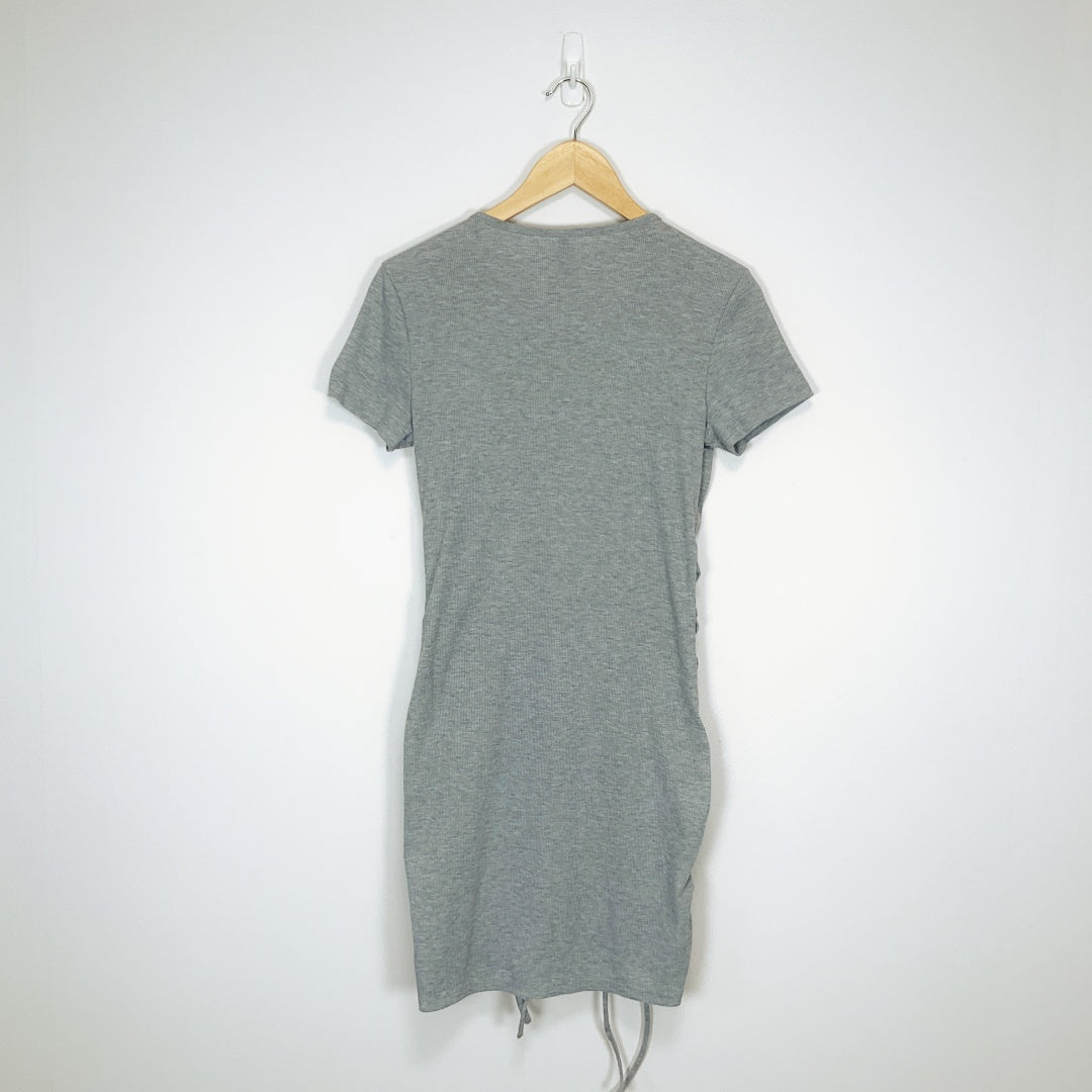 DIVIDED Ruched Bodycon Dress – Size M