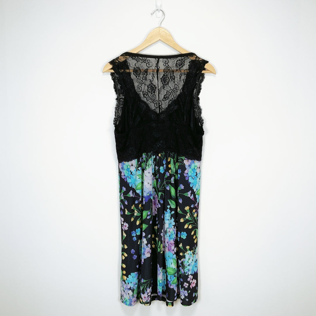 Peter Alexander Floral Lace Trim Night Dress – Size 1+