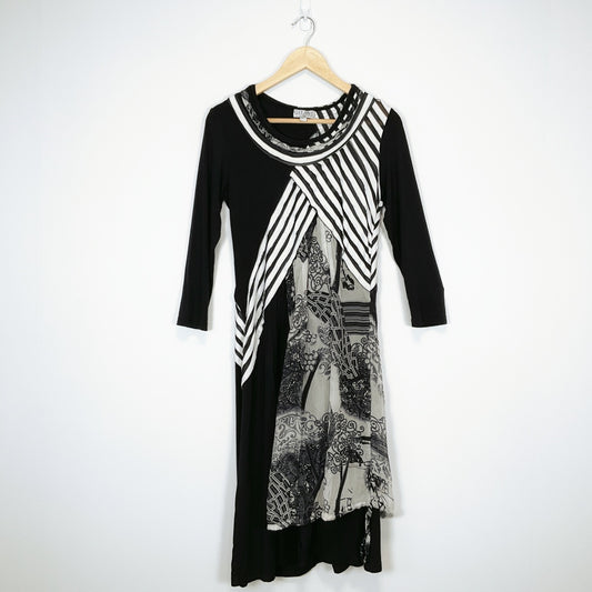 GITANE ON STYLE Abstract Panel Dress – Size S