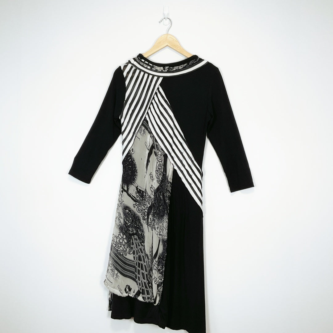 GITANE ON STYLE Abstract Panel Dress – Size S