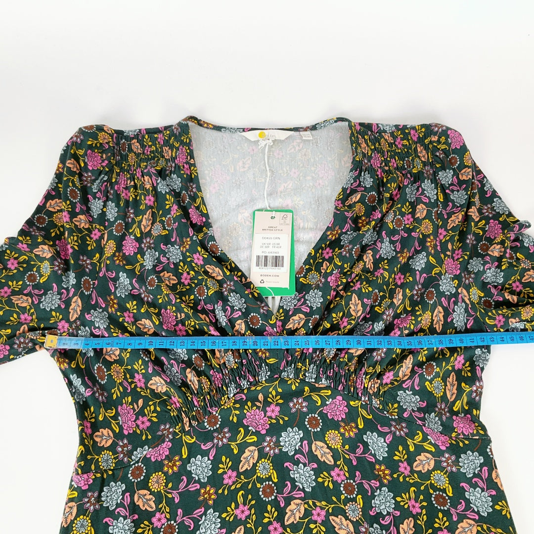 BODEN Floral Long Sleeve Maxi Dress – UK 12