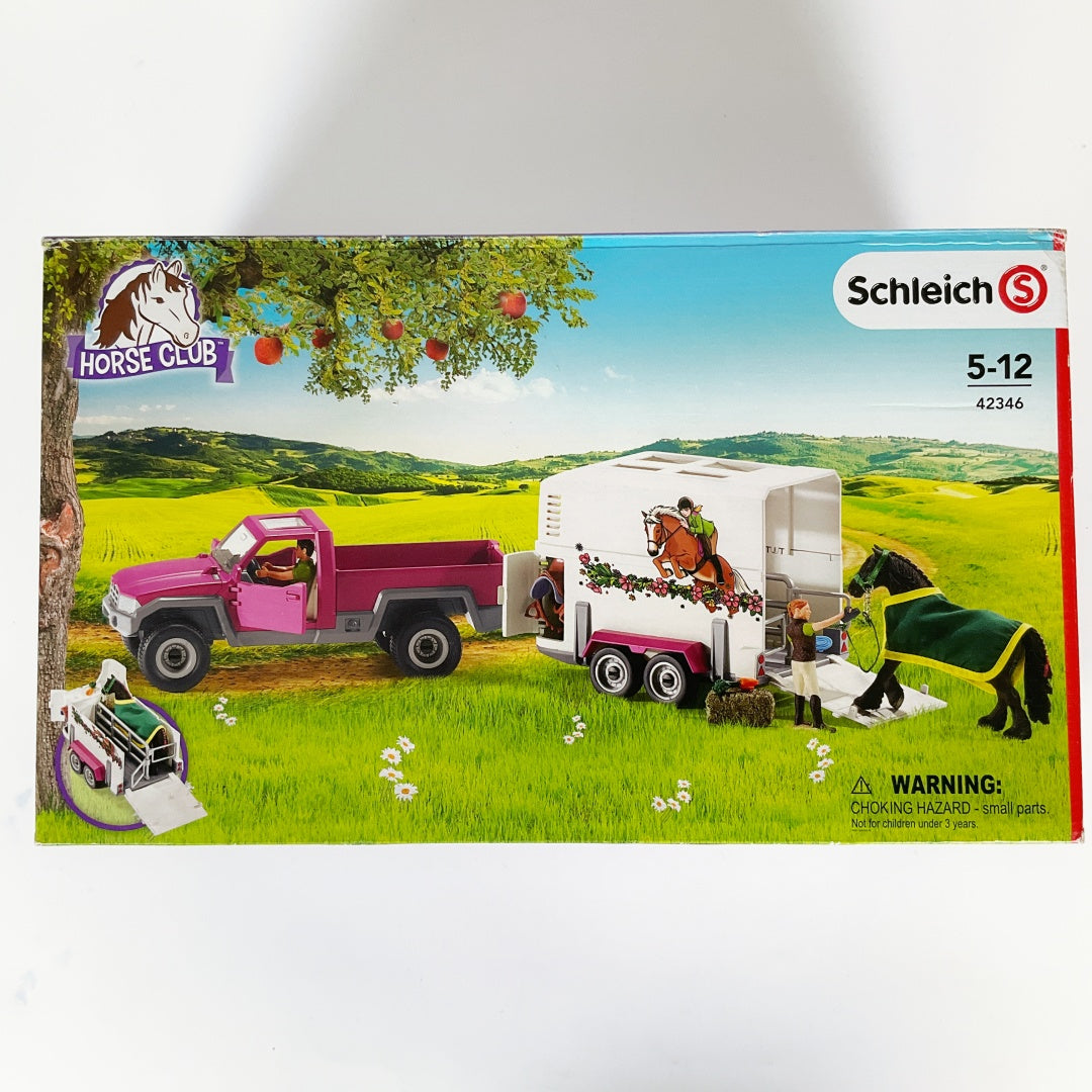 Schleich – Pick up with horse box