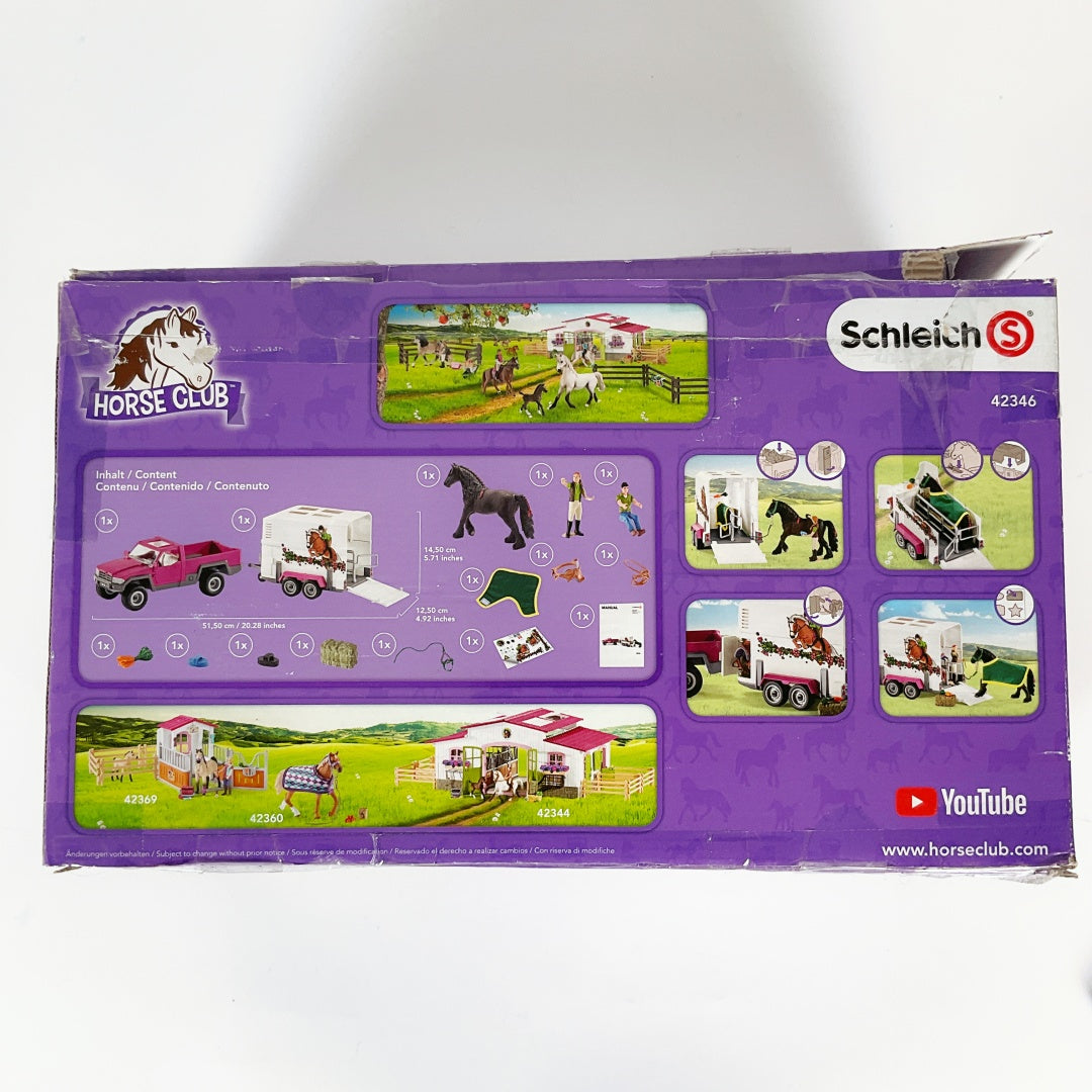 Schleich – Pick up with horse box