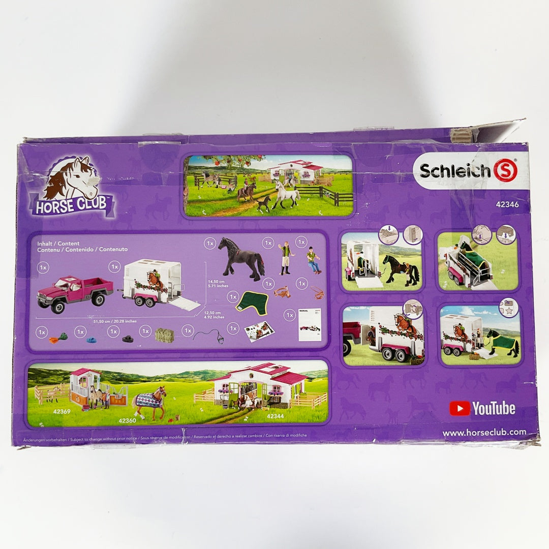 Schleich – Pick up with horse box