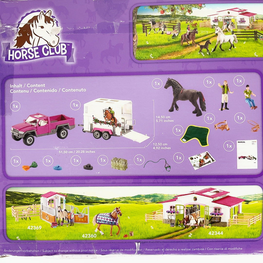 Schleich – Pick up with horse box
