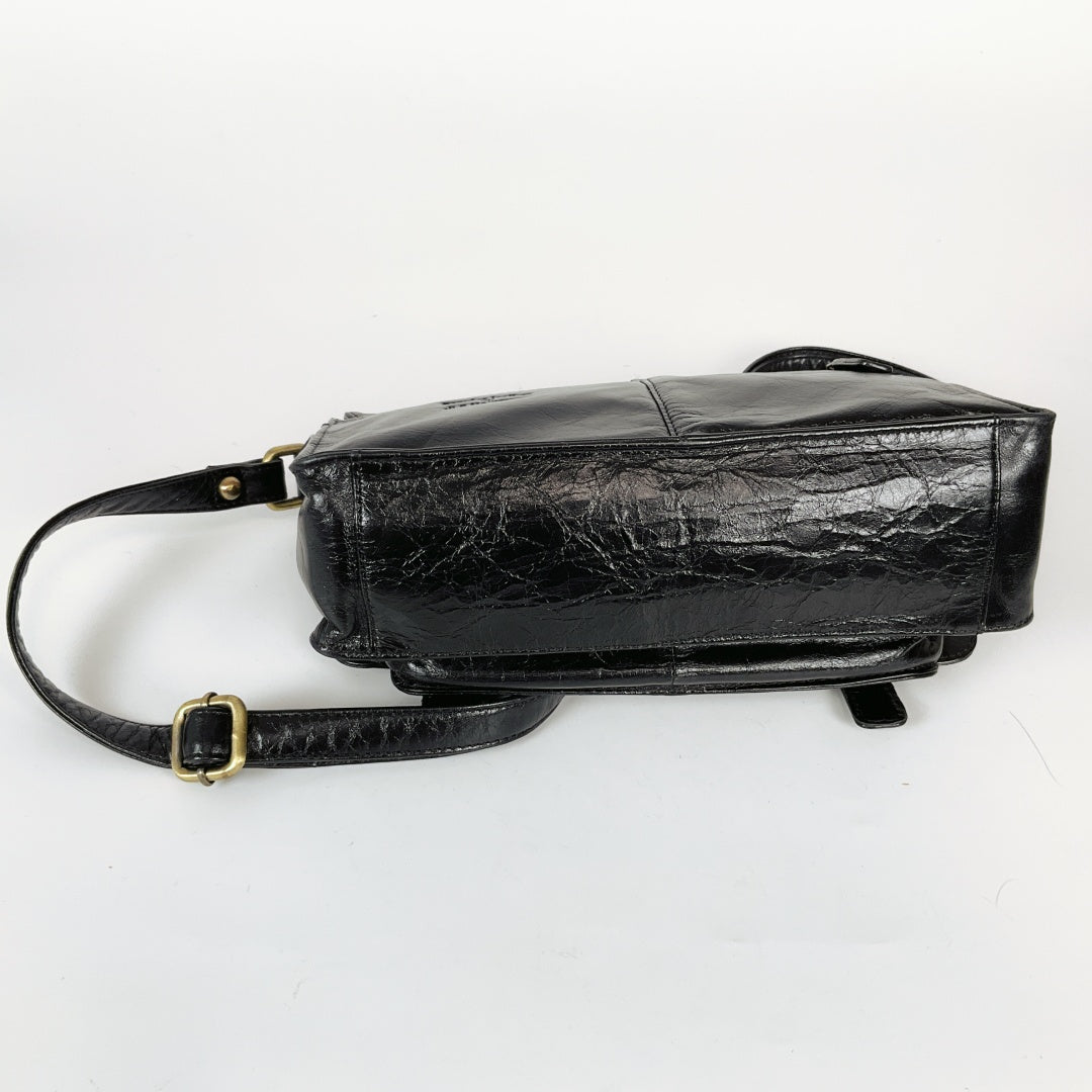 JLP. Melbourne - Black Leather Bag