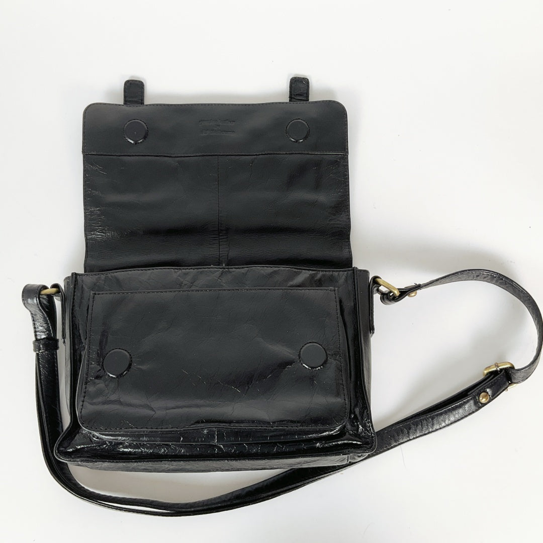JLP. Melbourne - Black Leather Bag