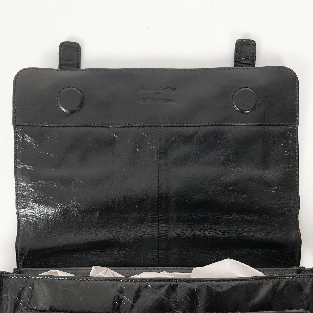 JLP. Melbourne - Black Leather Bag