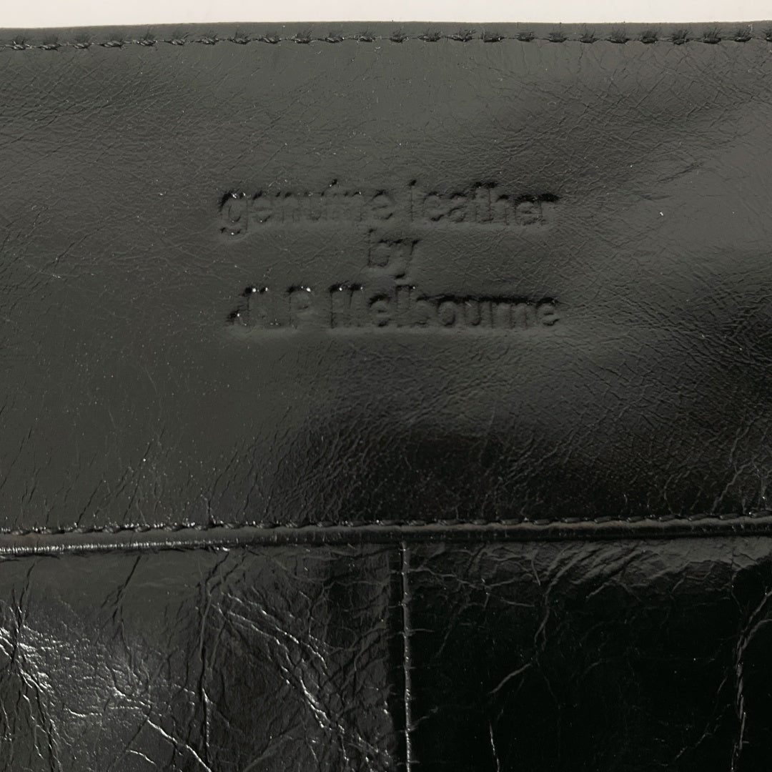JLP. Melbourne - Black Leather Bag