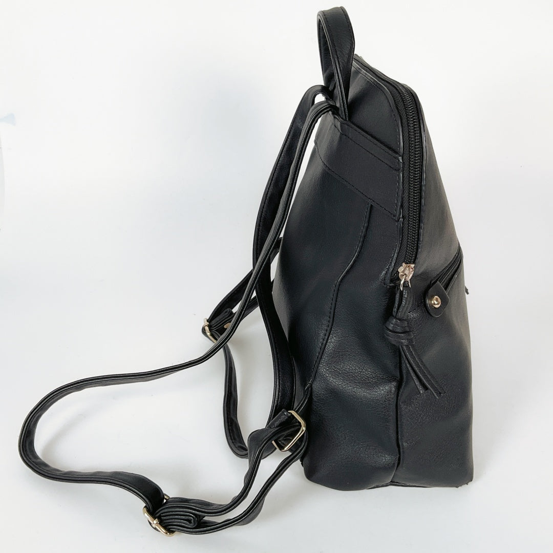 Laura Jones Black Backpack