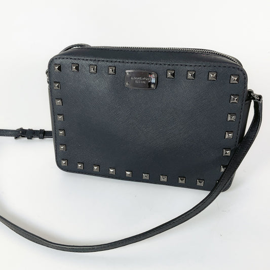 Michael Kors - Sandrine Stud Black Crossbody Bag