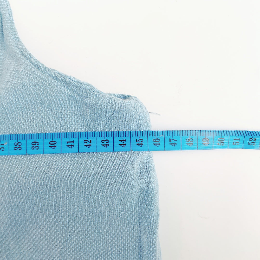 allabouteve Cotton Camisole Top – Light Blue – Size AU 8