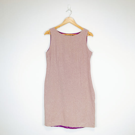 COUNTRY ROAD Sleeveless Dress – Soft Pink – Approx Size NZ 8–10