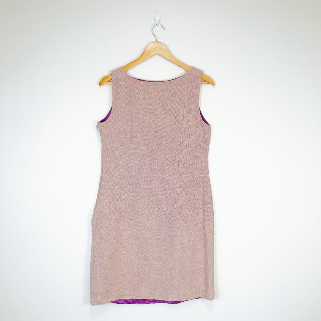 COUNTRY ROAD Sleeveless Dress – Soft Pink – Approx Size NZ 8–10