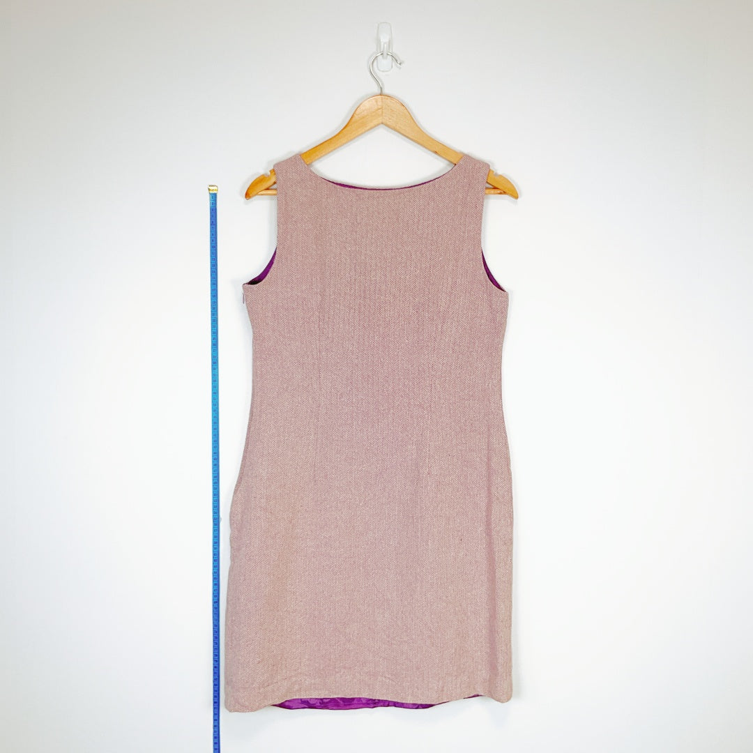 COUNTRY ROAD Sleeveless Dress – Soft Pink – Approx Size NZ 8–10