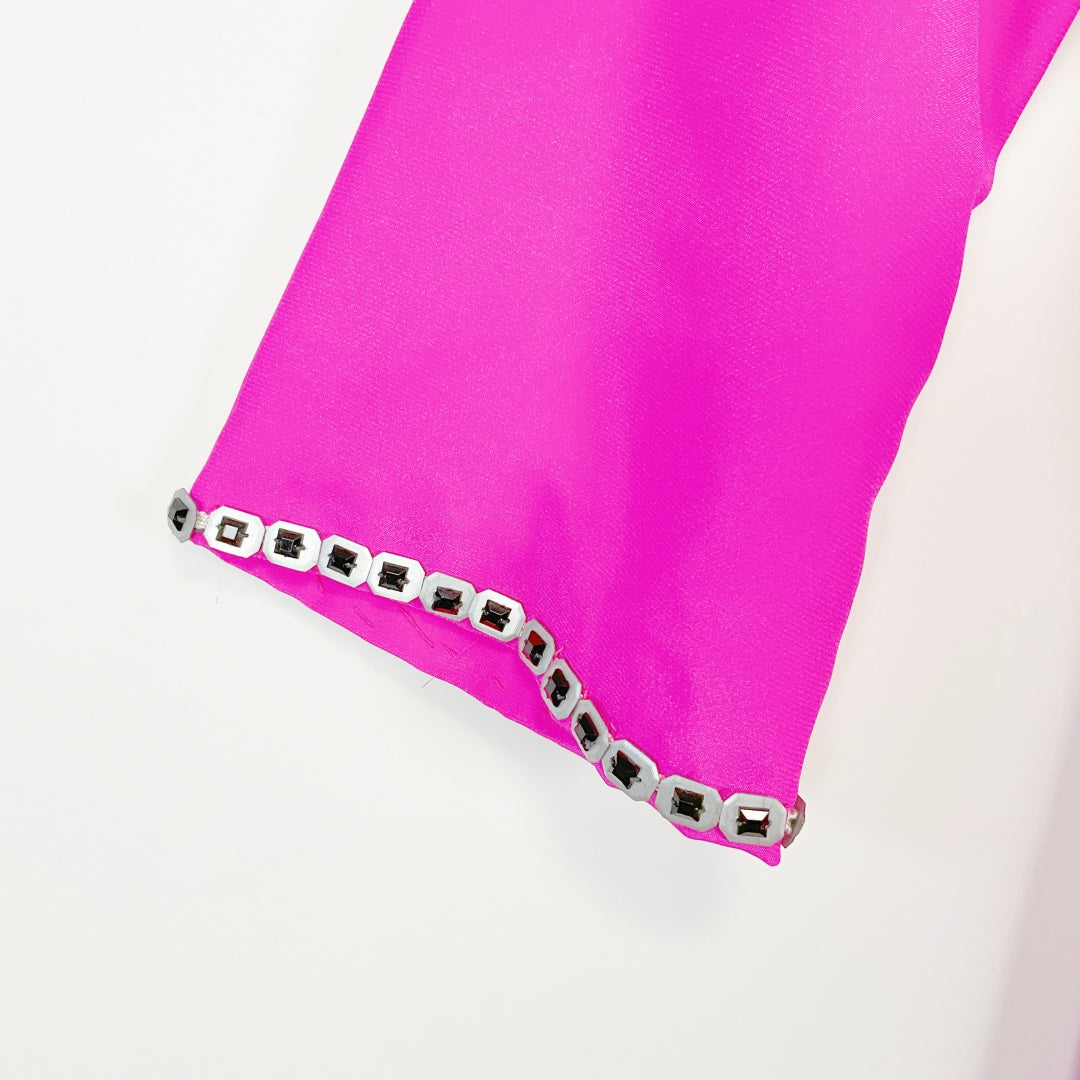JILL DEMCHY DESIGN Pink Dress