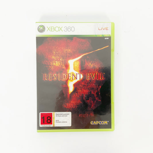 Resident Evil 5 Xbox 360