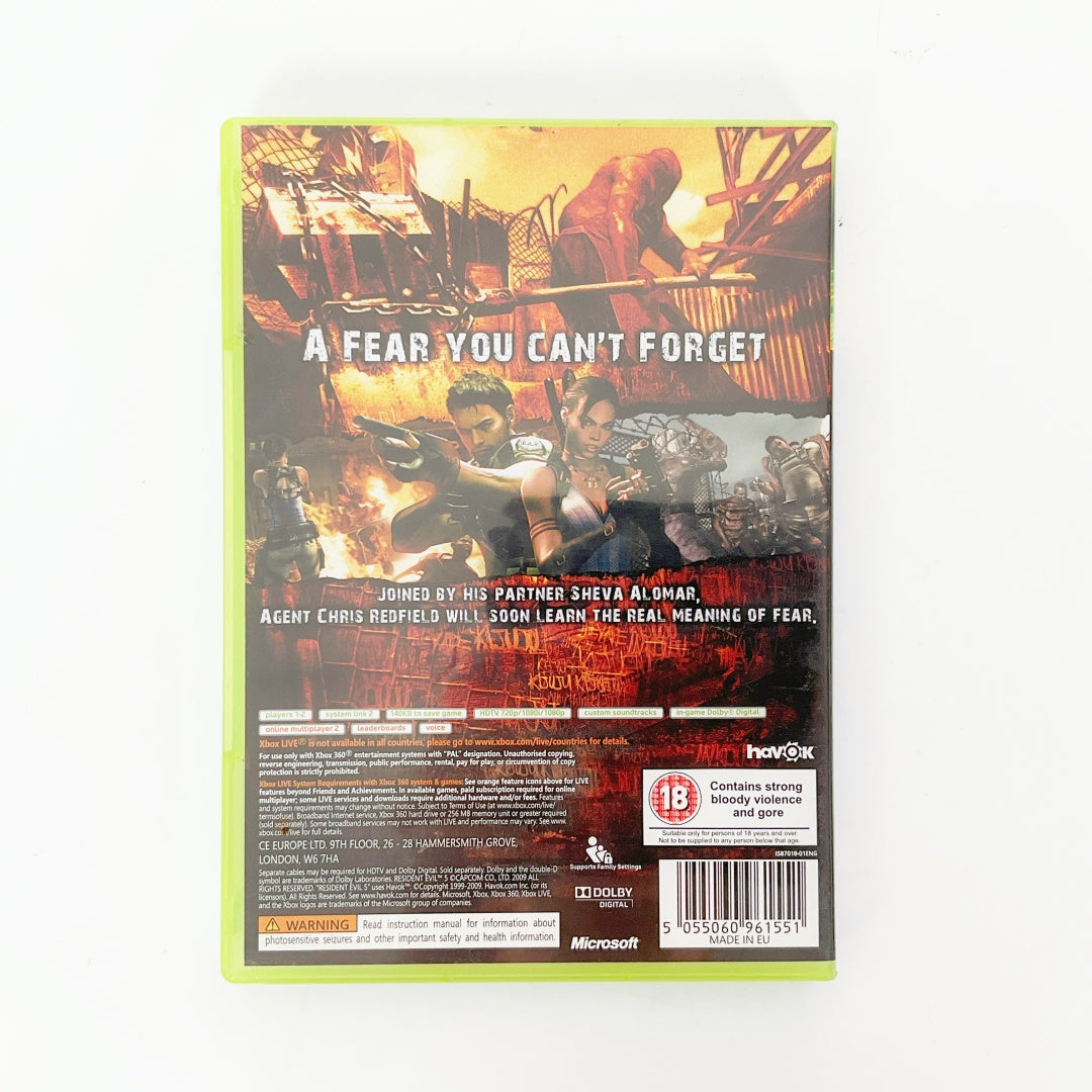 Resident Evil 5 Xbox 360