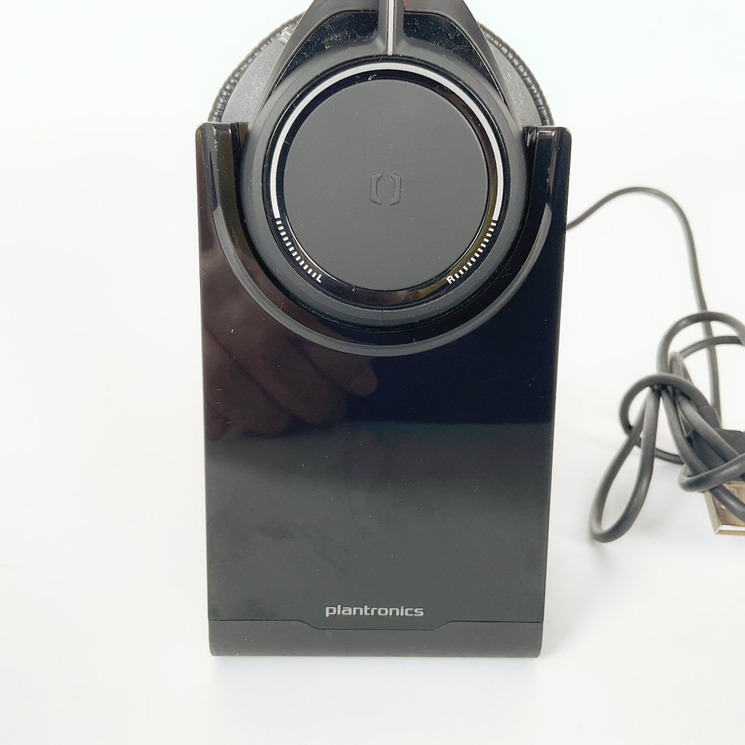 Plantronics Voyager Focus B825 UC Bluetooth Headset – With Charging Stand – Fully Working