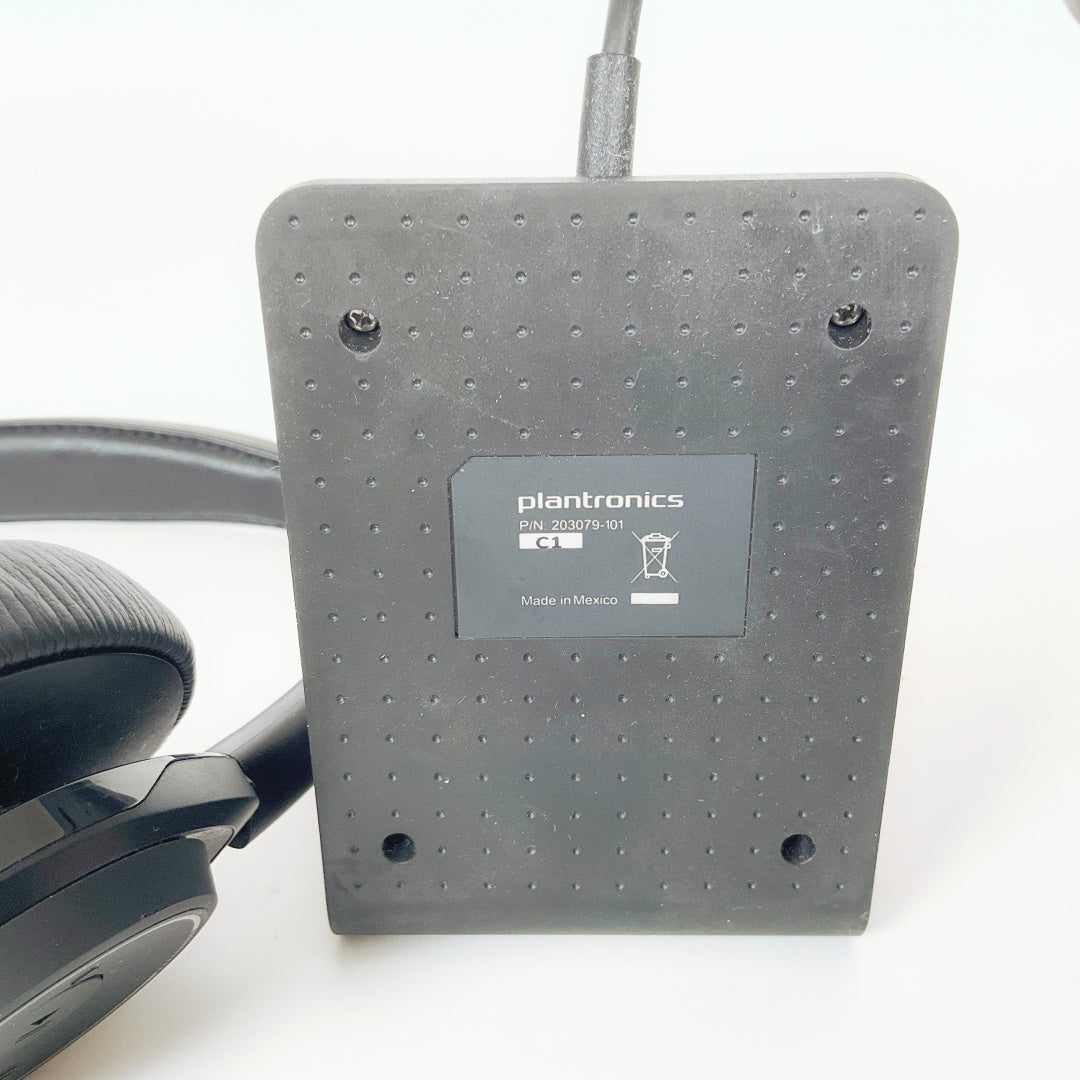 Plantronics Voyager Focus B825 UC Bluetooth Headset – With Charging Stand – Fully Working