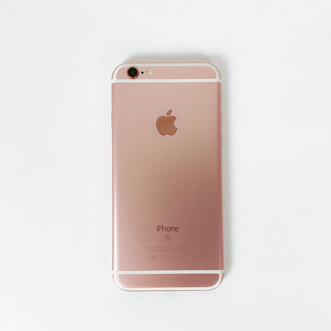 Apple iPhone 6s 64GB – Rose Gold – Excellent Condition + Original Earphones