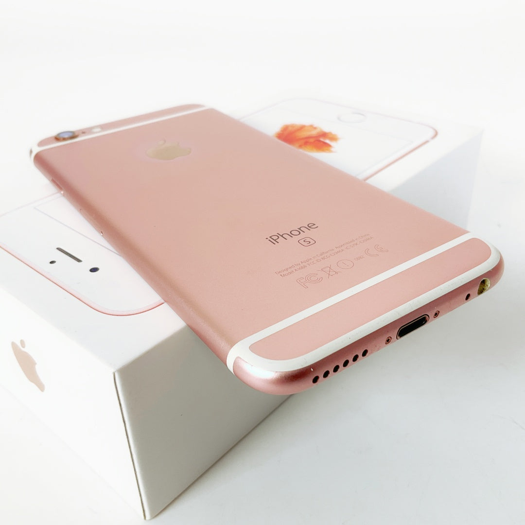 Apple iPhone 6s 64GB – Rose Gold – Excellent Condition + Original Earphones