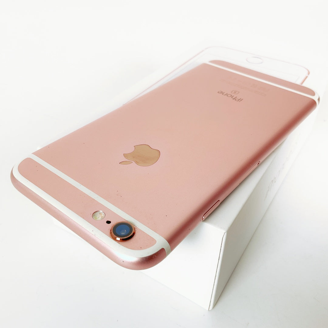 Apple iPhone 6s 64GB – Rose Gold – Excellent Condition + Original Earphones