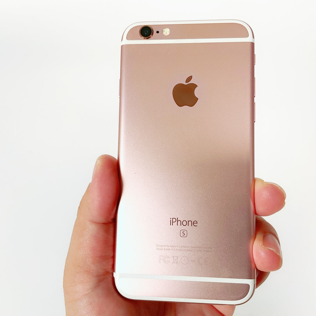 Apple iPhone 6s 64GB – Rose Gold – Excellent Condition + Original Earphones