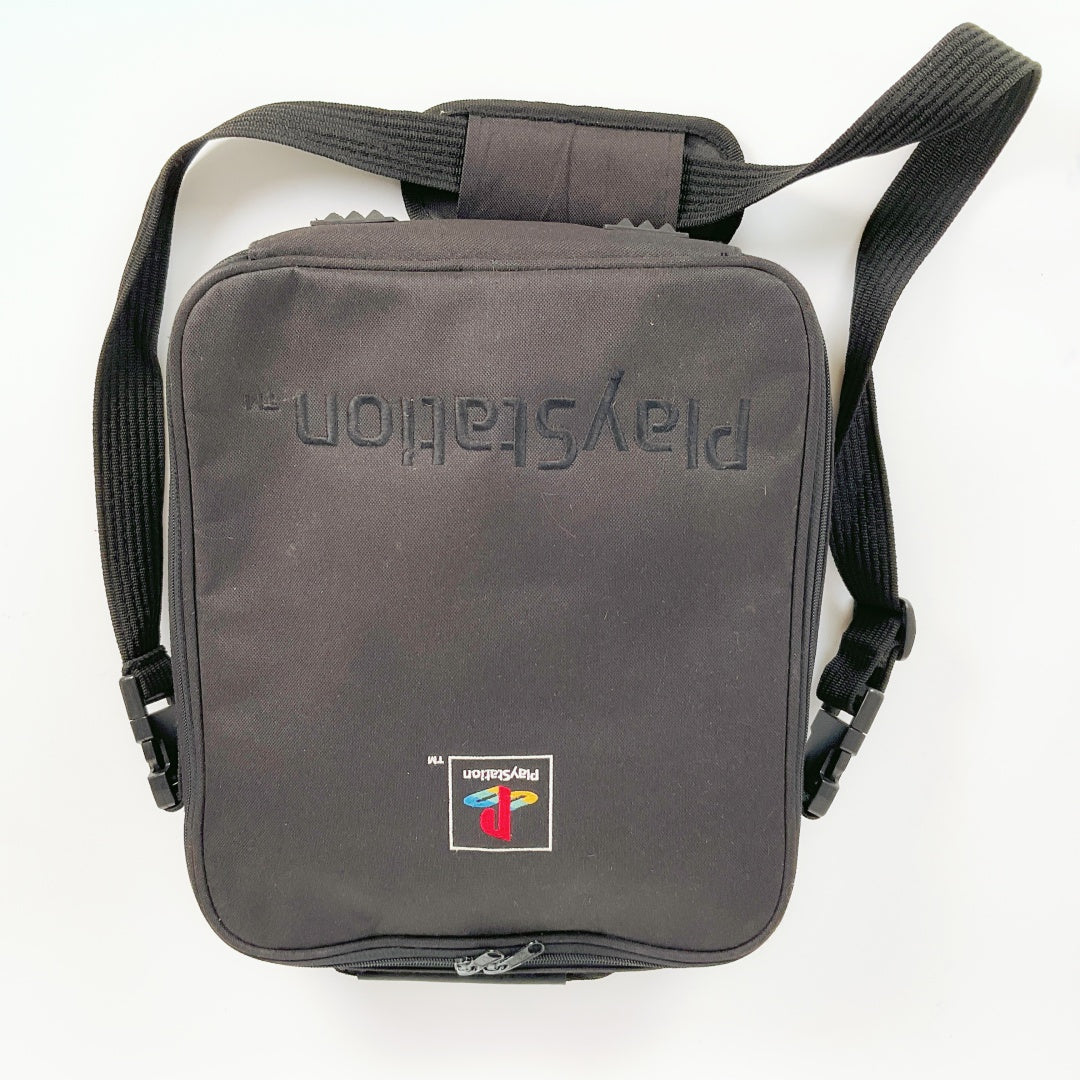 PlayStation Namco GunCon Light Gun + Official PlayStation Shoulder Bag – Retro Bundle