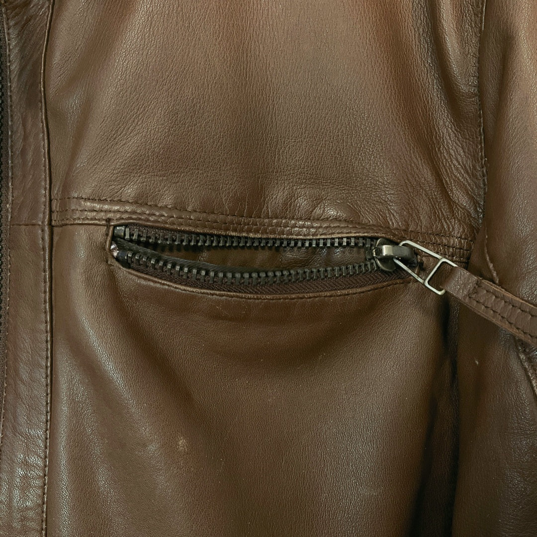 Gerry Clothing - Brown Leather Jacket