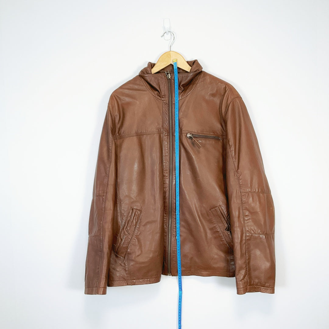 Gerry Clothing - Brown Leather Jacket