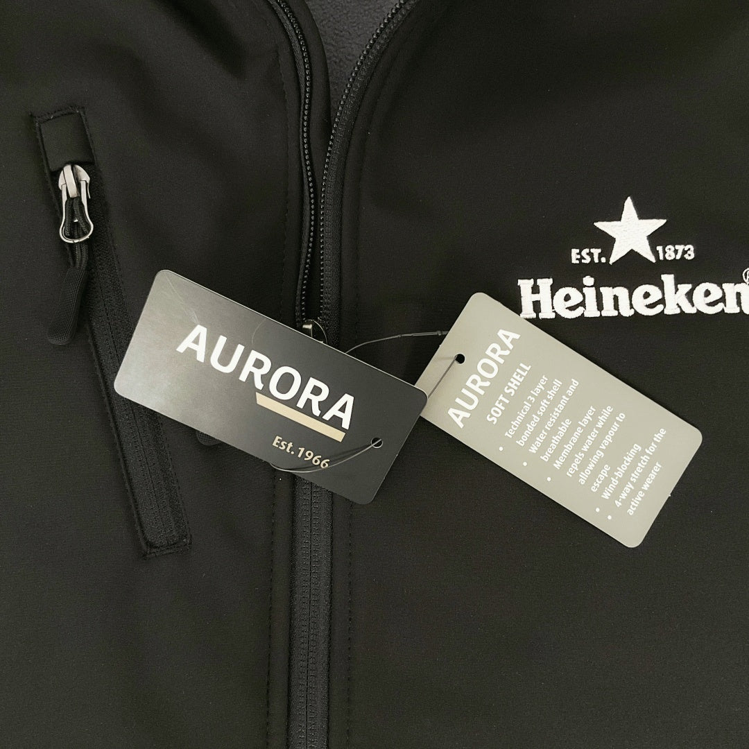AURORA - Soft Shell Jacket with Heineken branding