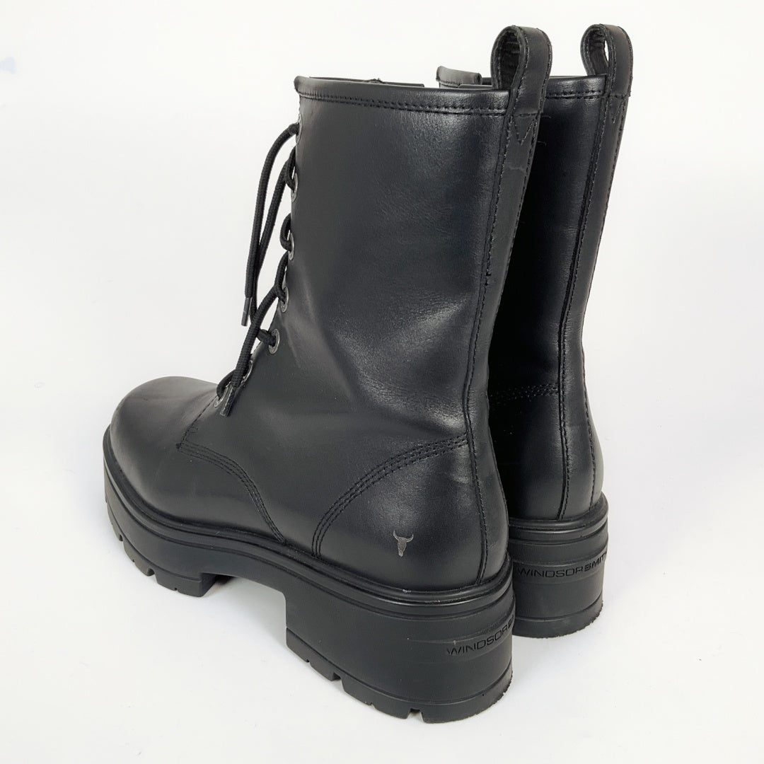 WindsorSmith - Black Platform Boots