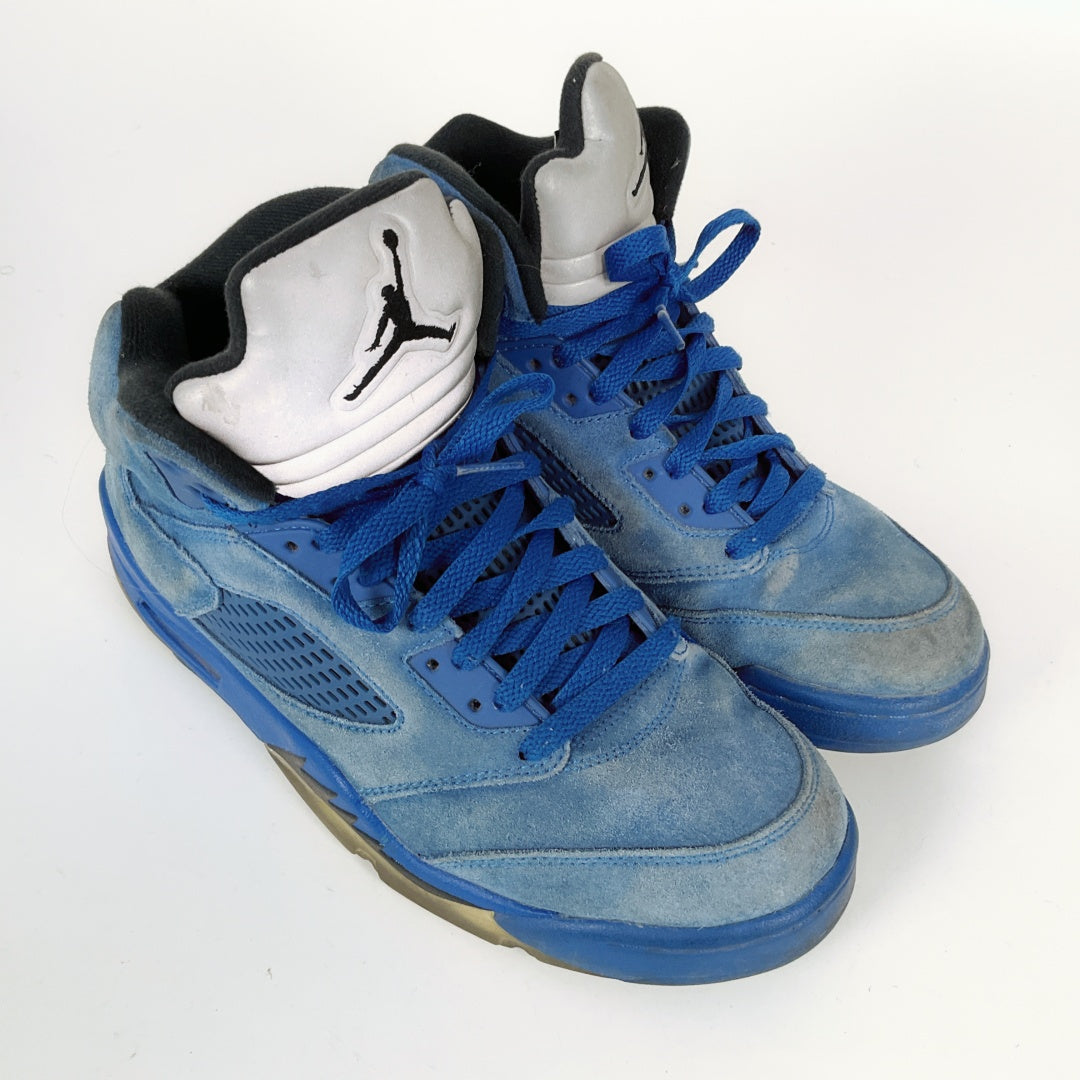 Jordan - Air Jordan 5 Retro "Blue Suede" Sneakers