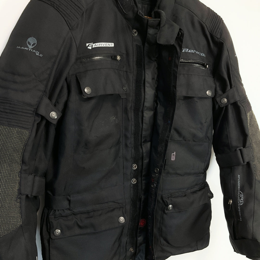 Benice Motorcycle Jacket – Black (Men’s S)