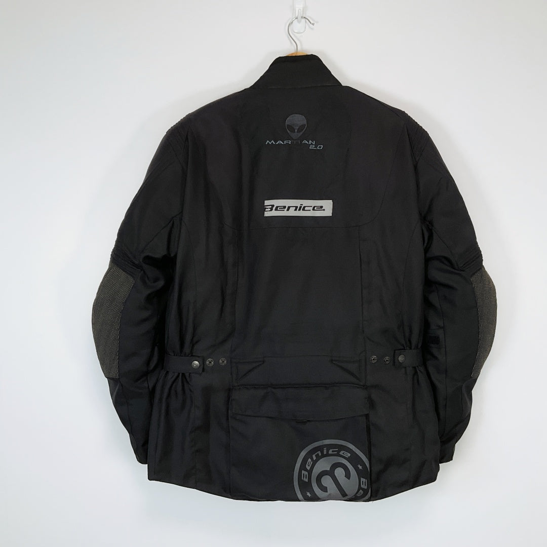 Benice Motorcycle Jacket – Black (Men’s S)