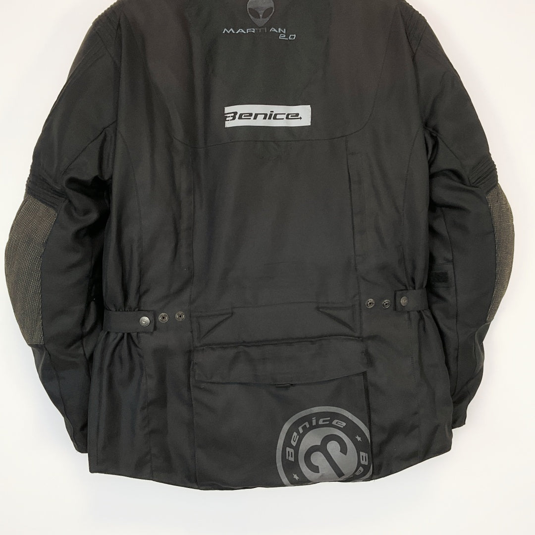 Benice Motorcycle Jacket – Black (Men’s S)