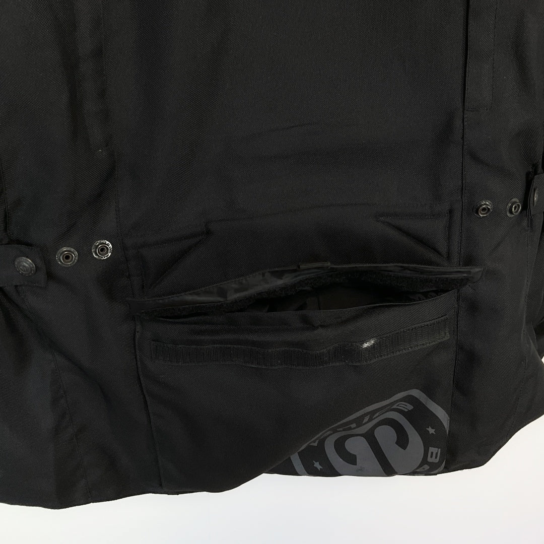 Benice Motorcycle Jacket – Black (Men’s S)