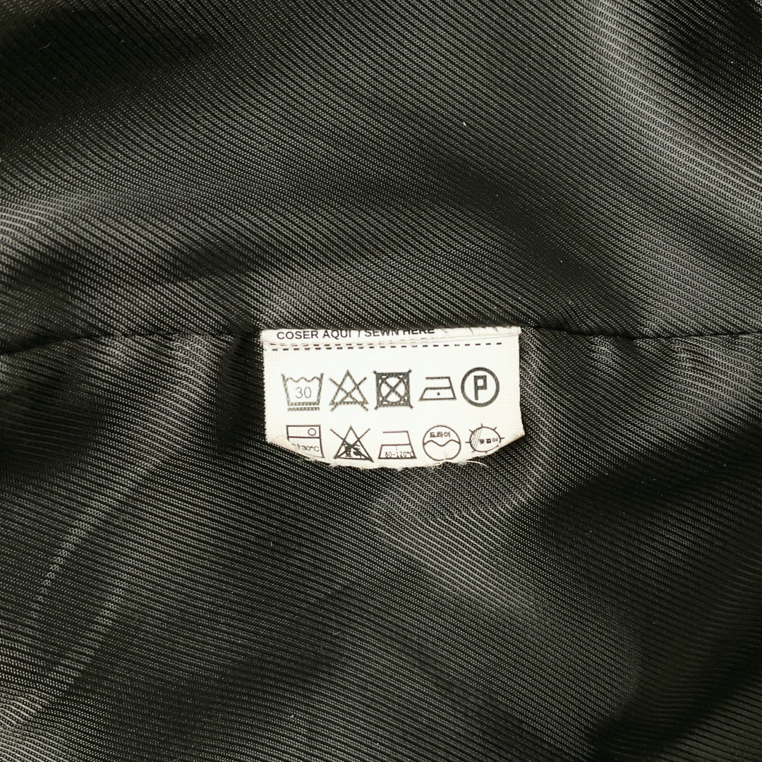 MANGO Casual Black Double-Breasted Coat – EUR M / US S