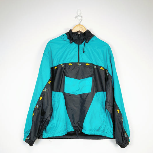 GAZELLE SPORTSWEAR Nylon Windbreaker Jacket – Size XL