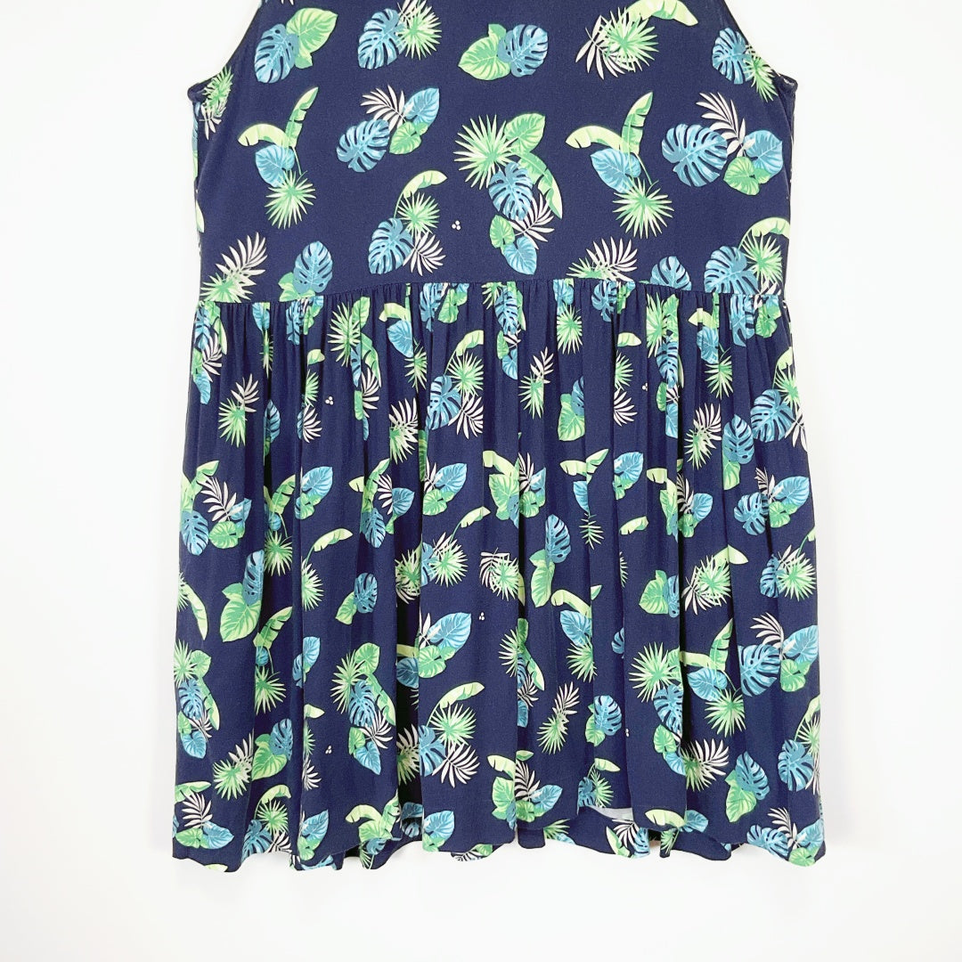HUFFER - Tropical Leaves Mini Dress