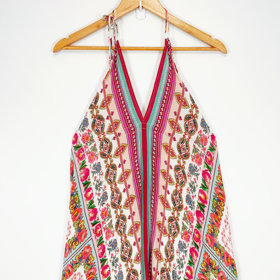 ZARA - Floral Printed Slip Dress